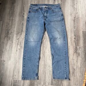 Levi’s 505 Medium Wash Straight Leg Men’s Jeans 34x30